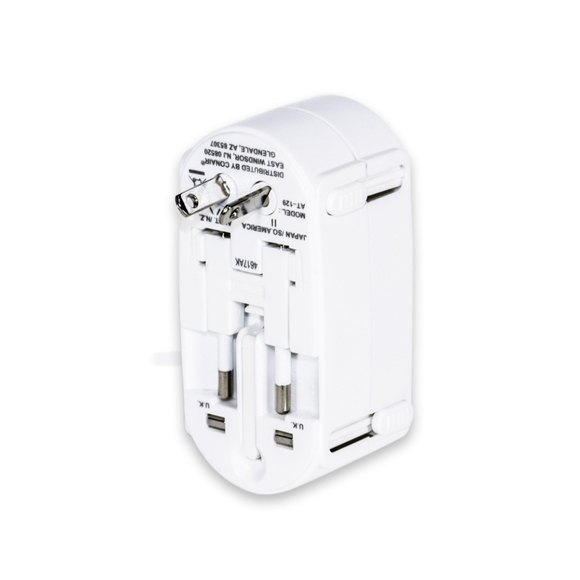 American Tourister All-In-One Adapter Plug with Surge Ptotection - Picture 8 of 9